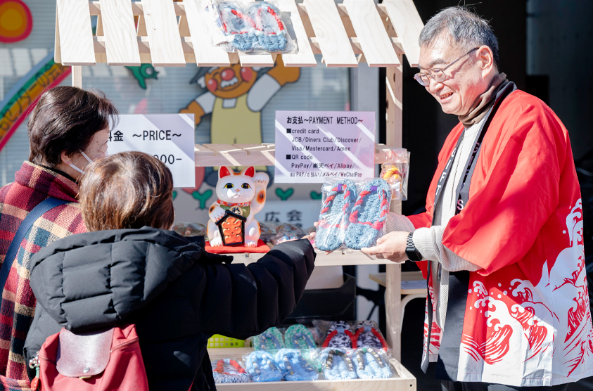世田谷区シルバー人材センター インタビュー風景