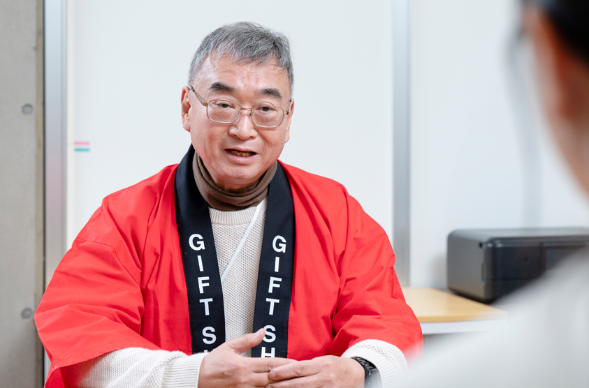 世田谷区シルバー人材センター インタビュー風景
