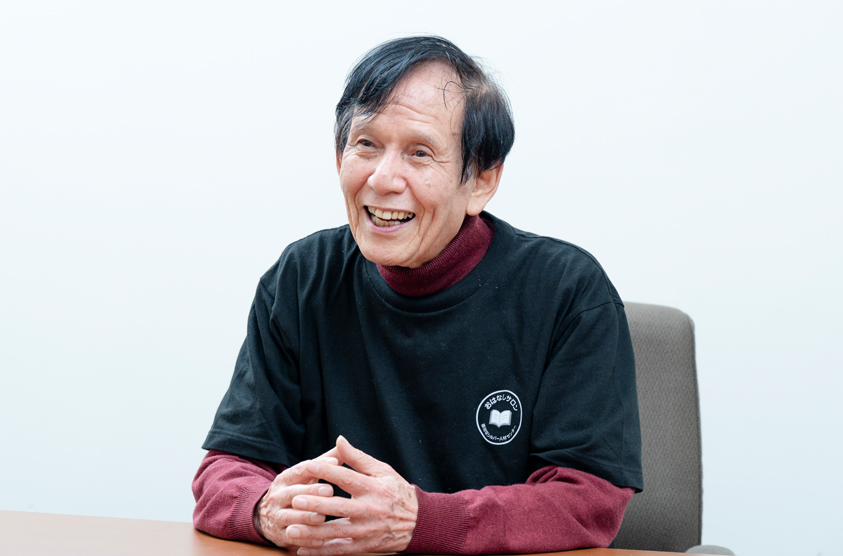 墨田区シルバー人材センター インタビュー風景