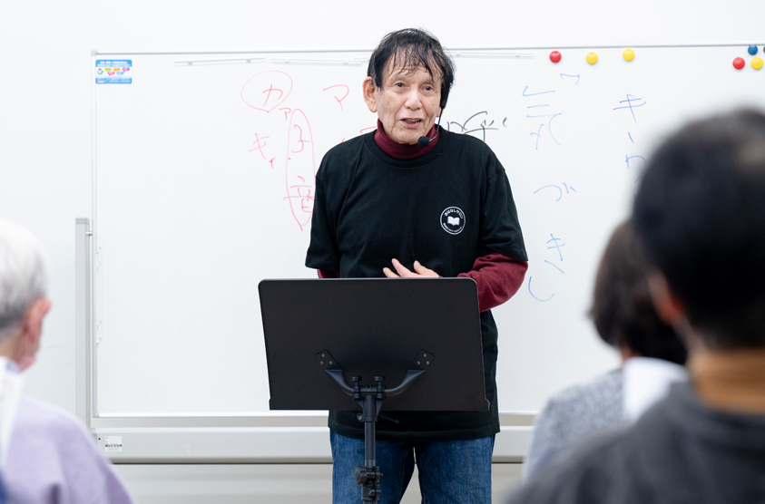 墨田区シルバー人材センター インタビュー風景