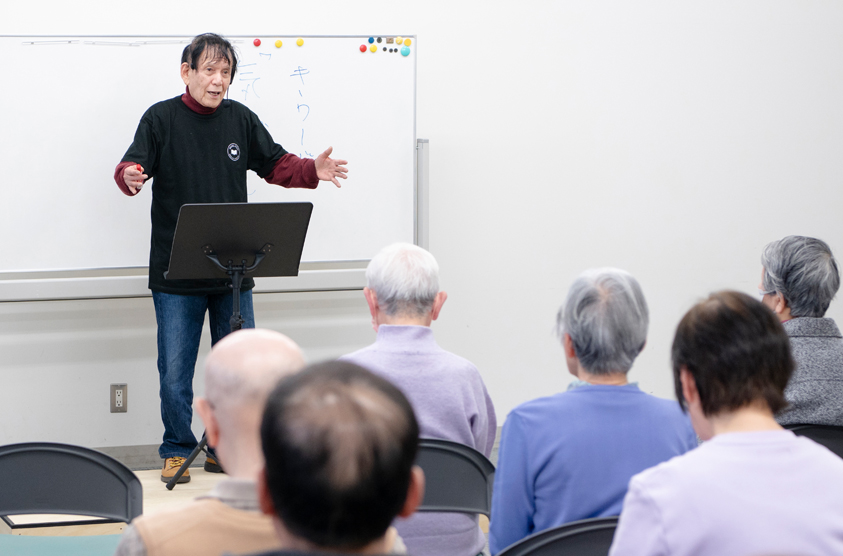 墨田区シルバー人材センター インタビュー風景