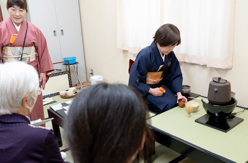 西東京市シルバー人材センター インタビュー風景