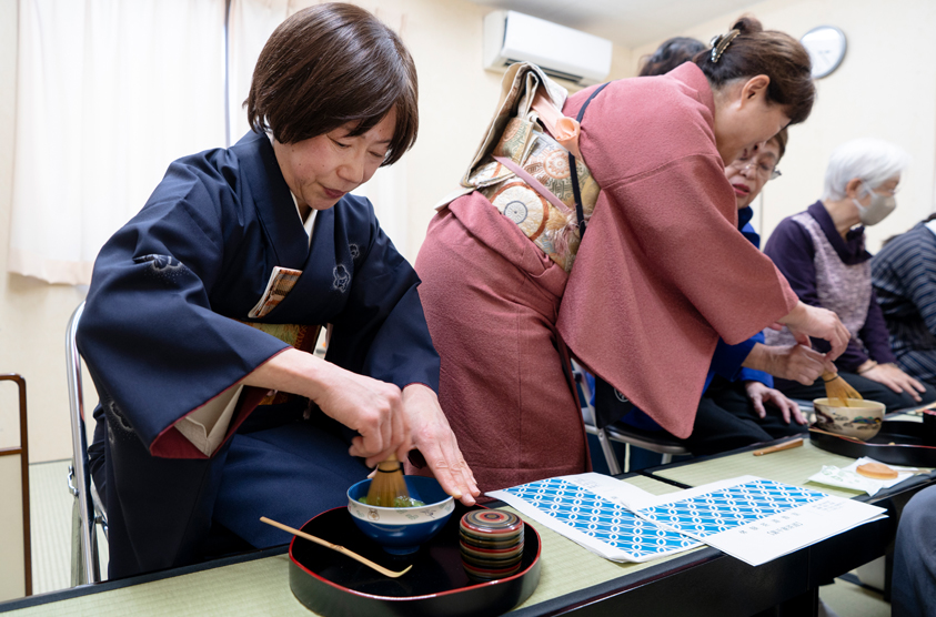 西東京市シルバー人材センター インタビュー風景