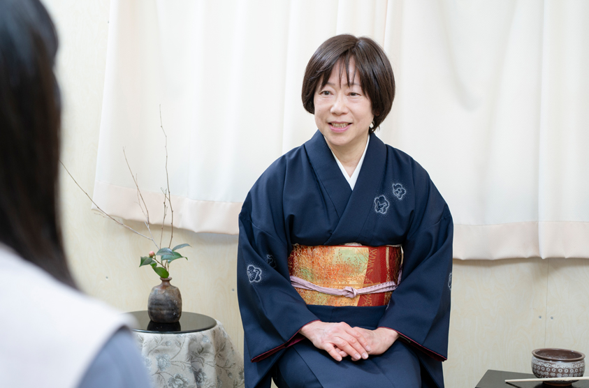 西東京市シルバー人材センター インタビュー風景