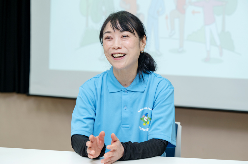 日野市シルバー人材センター インタビュー風景