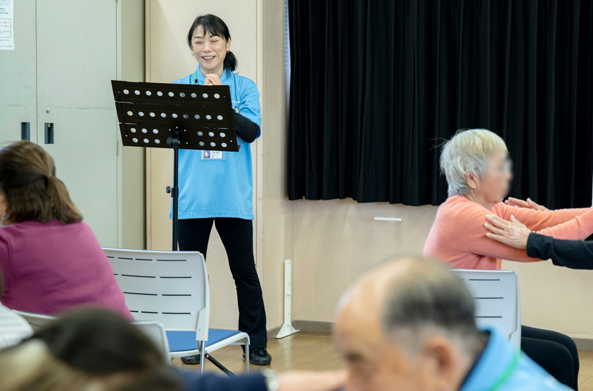 日野市シルバー人材センター インタビュー風景