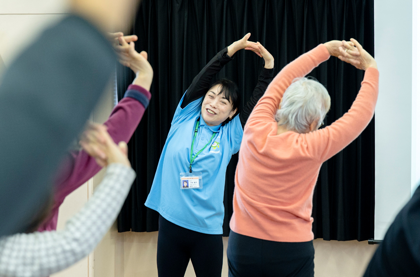 日野市シルバー人材センター インタビュー風景
