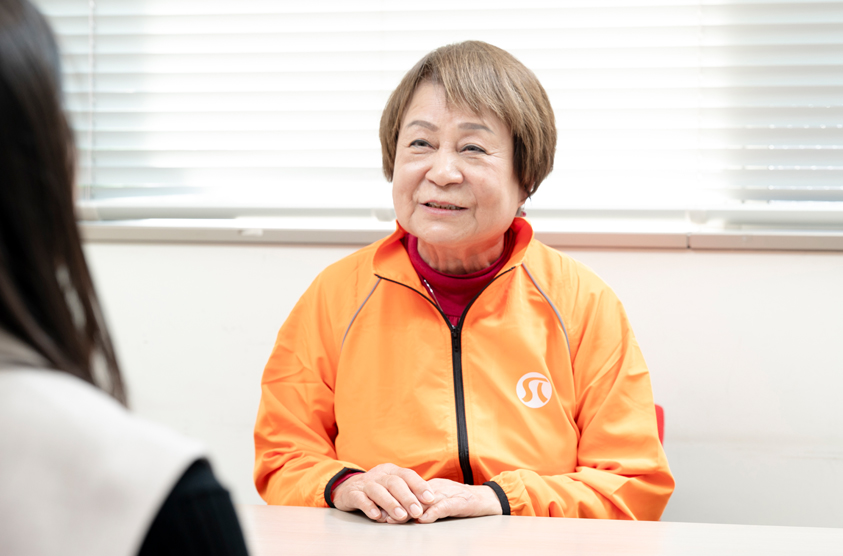 稲城市シルバー人材センター インタビュー風景