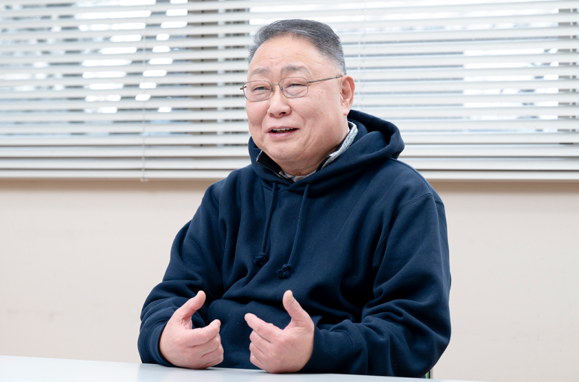 瑞穂町シルバー人材センター インタビュー風景