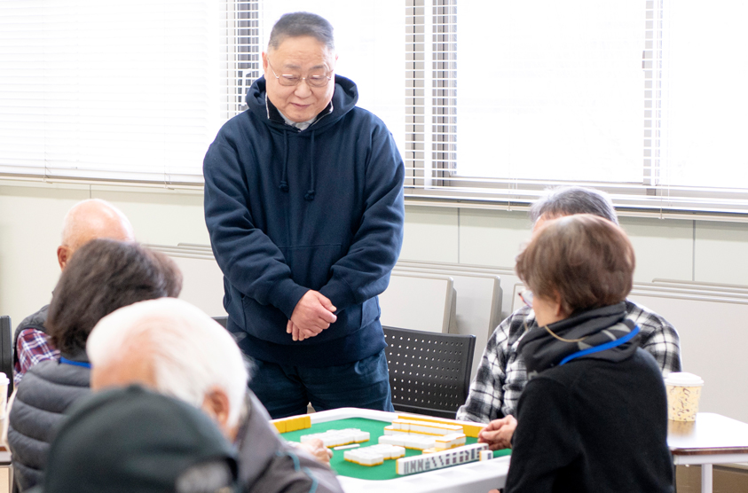 瑞穂町シルバー人材センター インタビュー風景