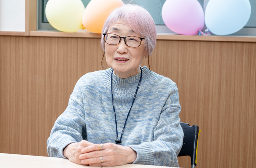 清瀬市シルバー人材センター インタビュー風景