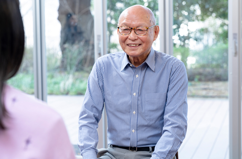 板橋区シルバー人材センター インタビュー風景