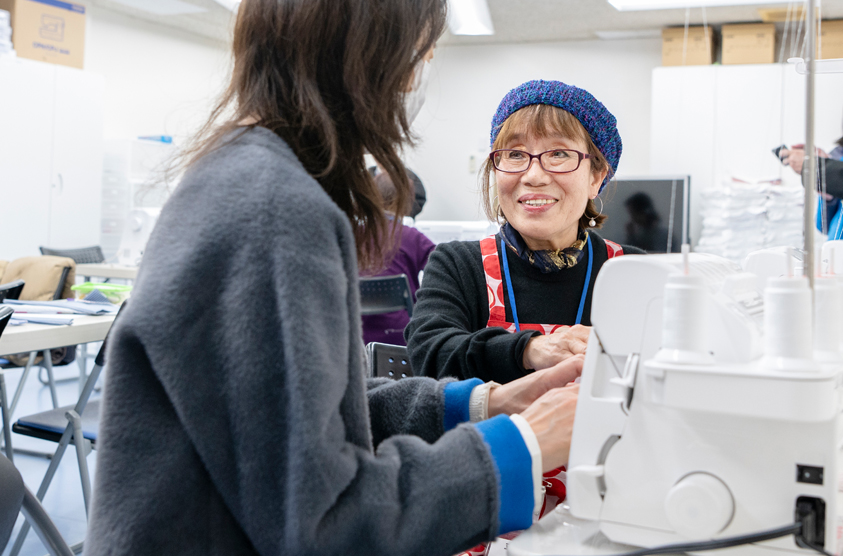 小金井市シルバー人材センター インタビュー風景