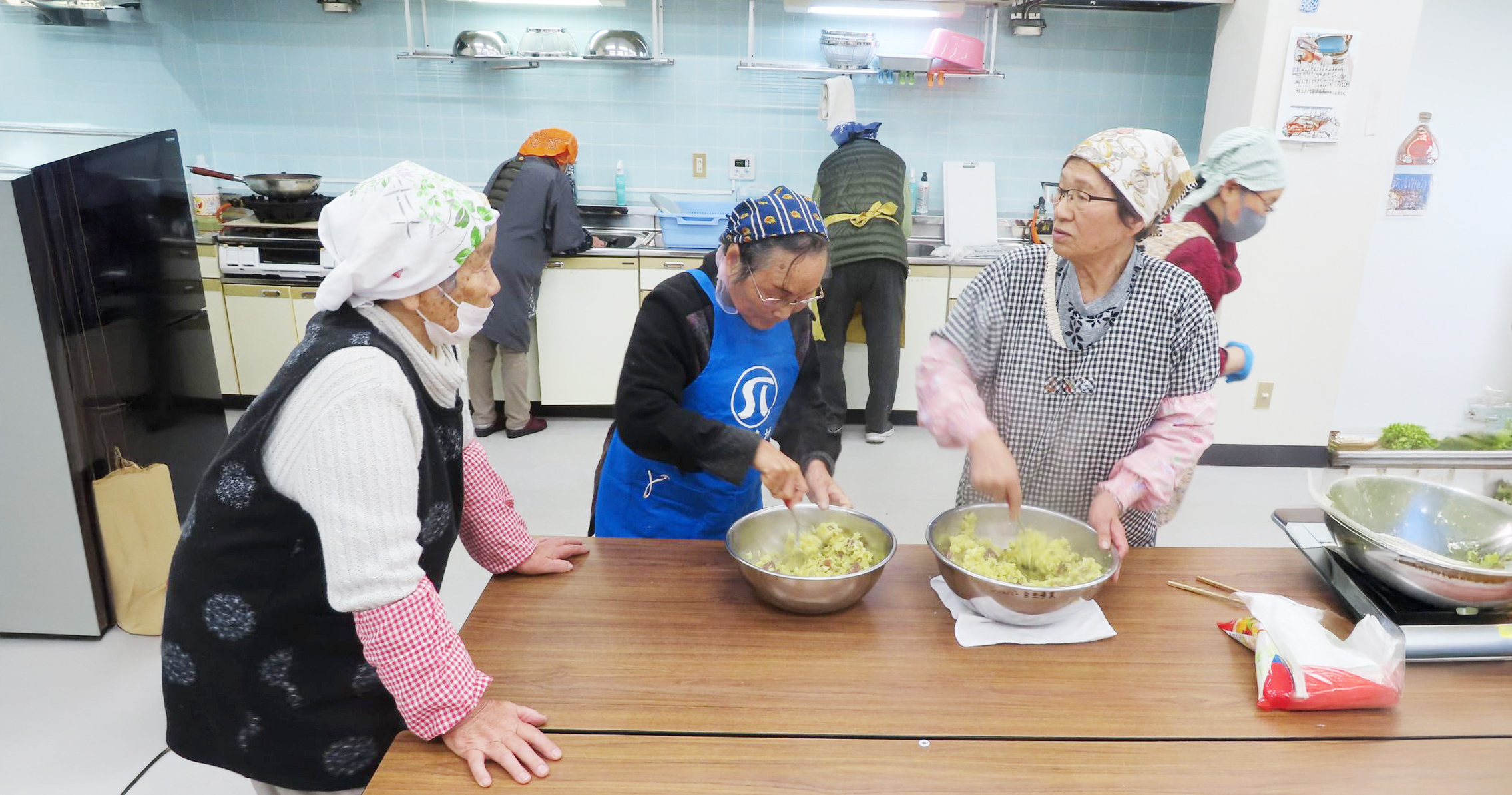 カルチャー教室（健康麻雀・手芸・料理）　新島村シルバー人材センター