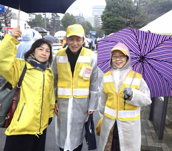 事務局長の訪問の様子２